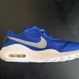 Nike youth Royal Blue and White Sneaker - youth size 5Y